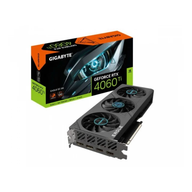 SVGA Gigabyte RTX4060-TI EAGLE 8GB OC, GV-N406TEAGLE OC-8GD