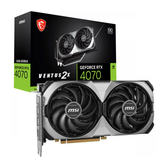SVGA MSI Geforce RTX 4070 Ventus 2X E OC 12GB DDR6, V513-432R