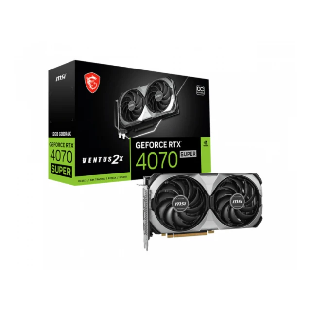 SVGA MSI RTX 4070 Super 12GB Ventus 2X OC GDDR6X