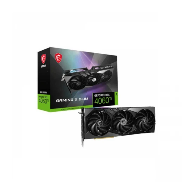 SVGA MSI RTX4060Ti GAMING X SLIM 8G DDR6