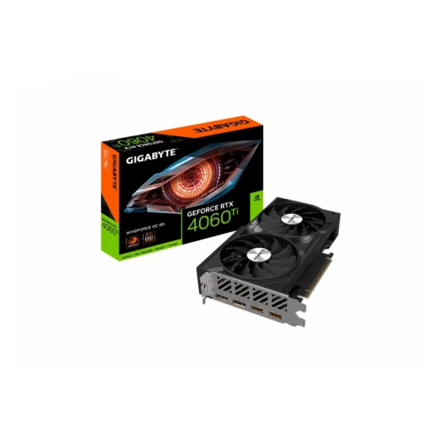 SVGA PCIE GIGABYTE GV-N406TWF2OC-8GD  RTX4060Ti 8GB 128bit