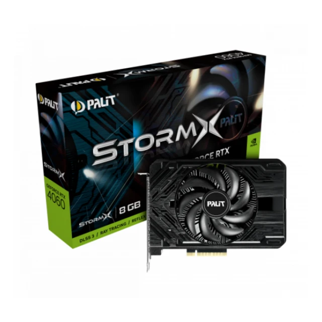 SVGA PCIE PALIT RTX4060 8GB/GDDR6/128bit StormX