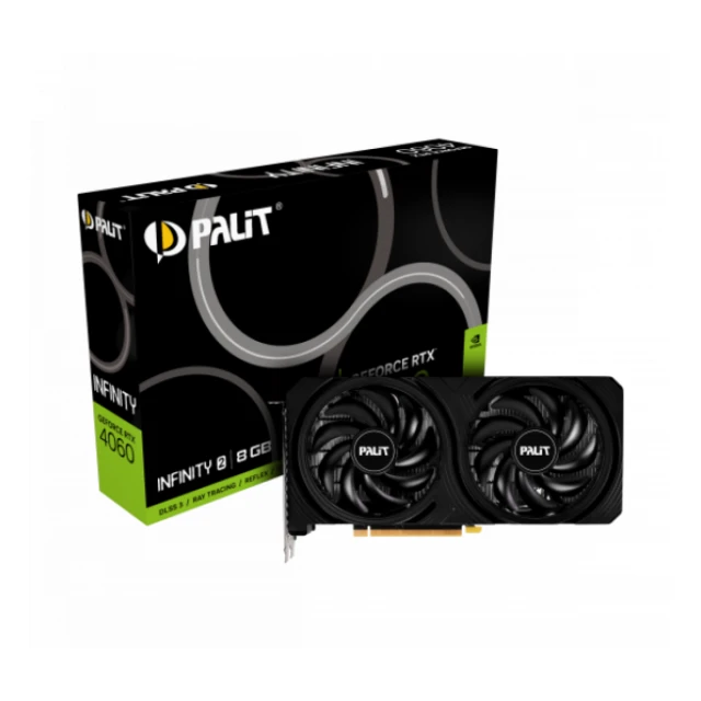 SVGA PCIE PALIT RTX4060 8GB/GDDR6/128bit Infinity 2