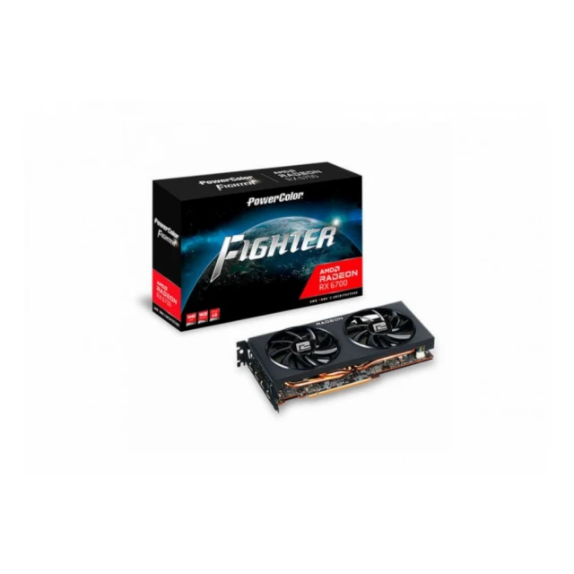 SVGA PCIE Power Color AMD Radeon 6700 Fighter AXRX 6700 10GBD6-3DH/OC