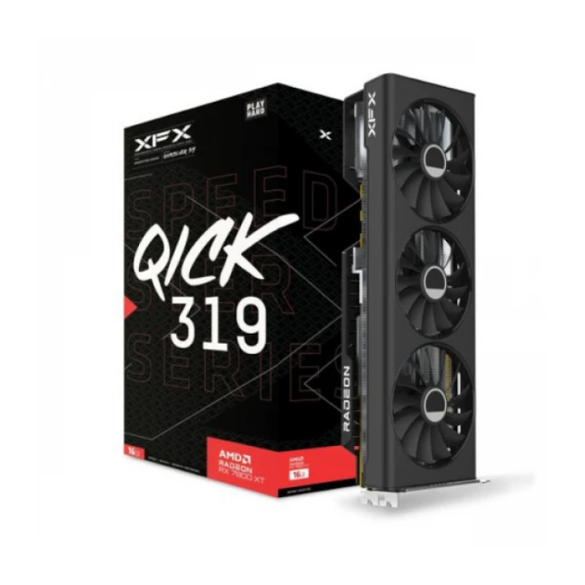 SVGA XFX RX 7800XT QICK319 Core GAMING 16GB DDR6 3xDP/HDMI