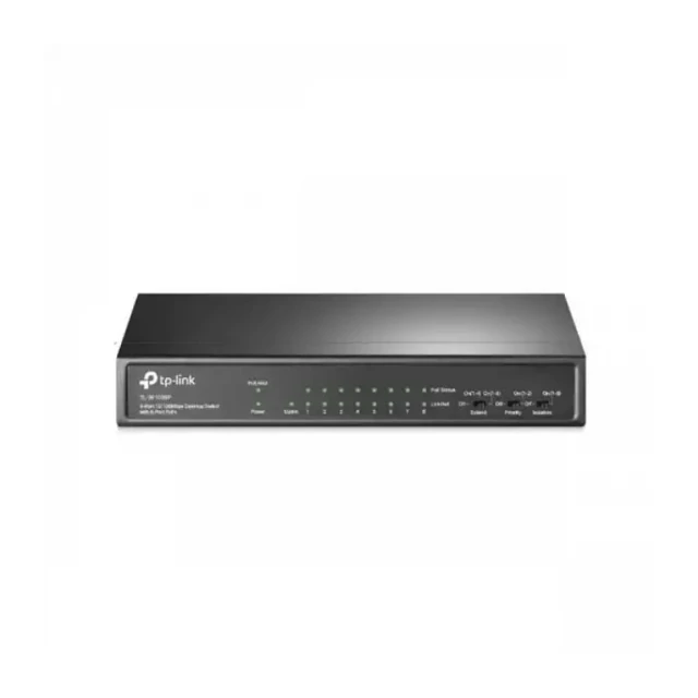 Svič 10/100 9-port TP-Link TL-SF1009P/8×PoE+