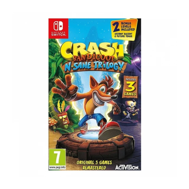 Switch Crash Bandicoot N. Sane Trilogy