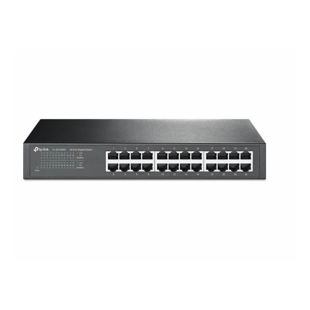 Switch TP-LINK TL-SG1024D Gigabit/24x RJ45/10/100/1000Mbps/Desktop/Rackmount metalno kuciste