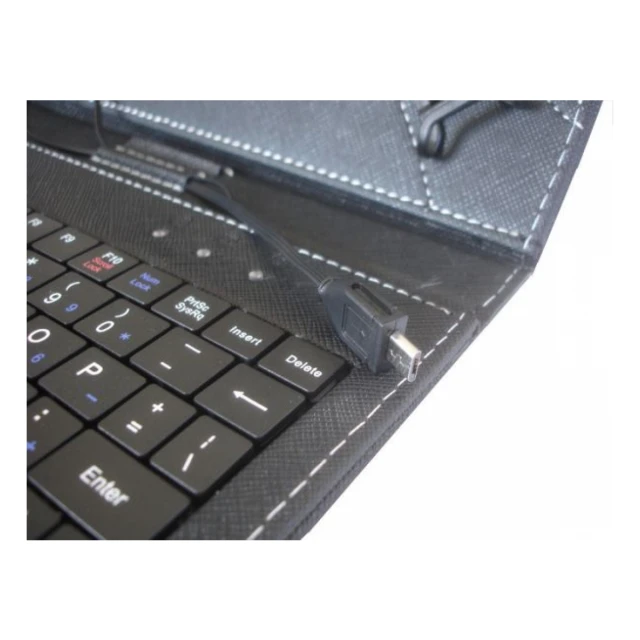 TA-PCK7-BLACK ** Gembird US Tastatura za 7 Tablet PC sa futrolom, sa micro USB konektorom(455)