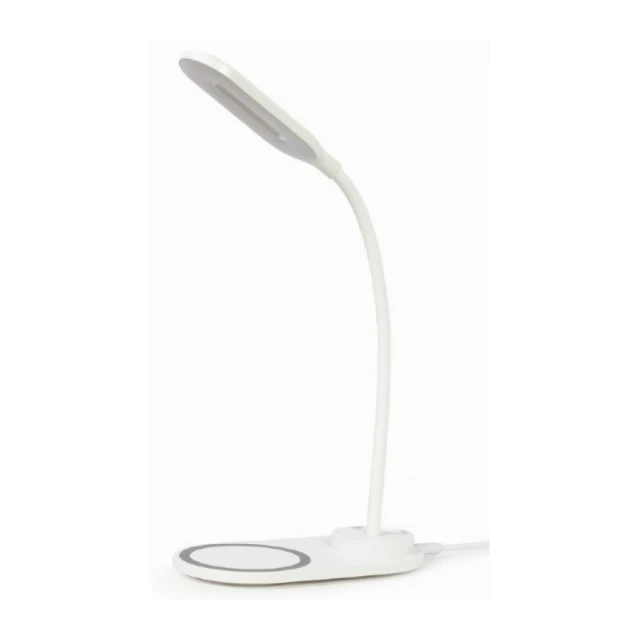 TA-WPC10-LED-01-MX White Gembird LED Stona lampa + QI bezicni punjac max10W