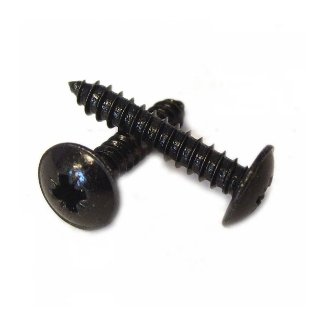 Tapping Screw, 4*12 (Black Zinc)