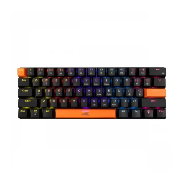 Tastatura Baracuda DOLPHIN 60/Mehanička/Crveni svičevi/RGB/Crna/US