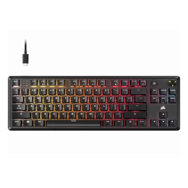 Tastatura CORSAIR K70 CORE žična/mehanička/CH-911911E-NA/RGB/gaming/crna