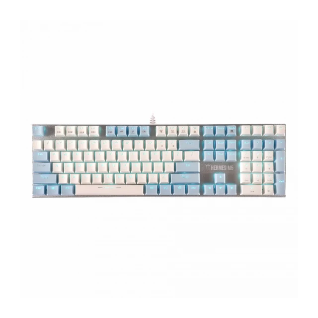 Tastatura Gamdias Hermes M5 mehanička , belo/plava