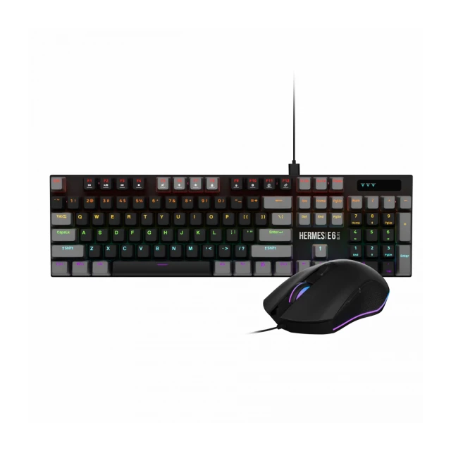 Tastatura mehanička + miš Gamdias Hermes E6 Elite