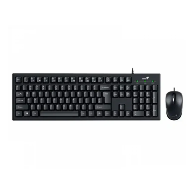 Tastatura + miš Genius KM-100SE USB YU crni