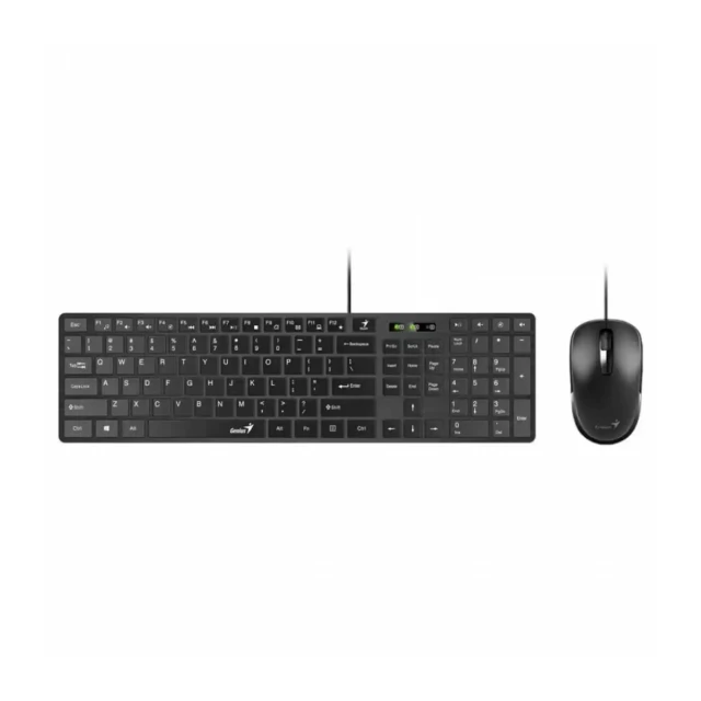 Tastatura + miš Genius Slimstar C126 USB US