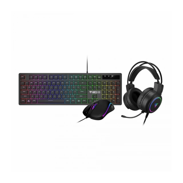 Tastatura + miš + Slušalice Gamdias Poseidon E2 žičani