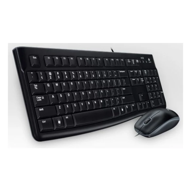 Tastatura + miš USB Logitech Desktop MK120 US 920-002563