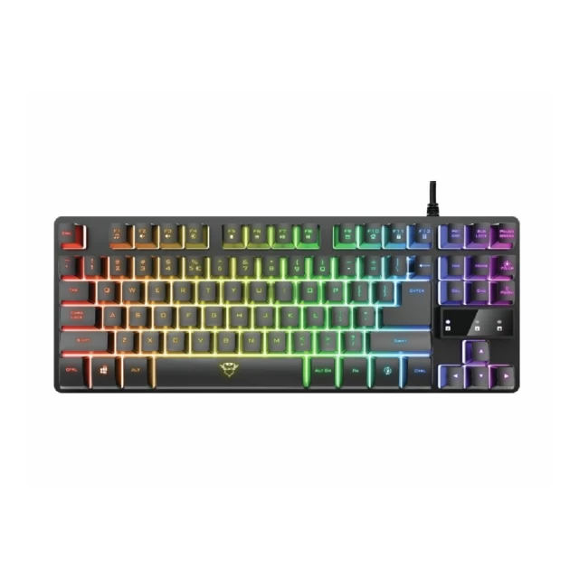 Tastatura TRUST GXT833 THADO žična/RGB/gaming/crna