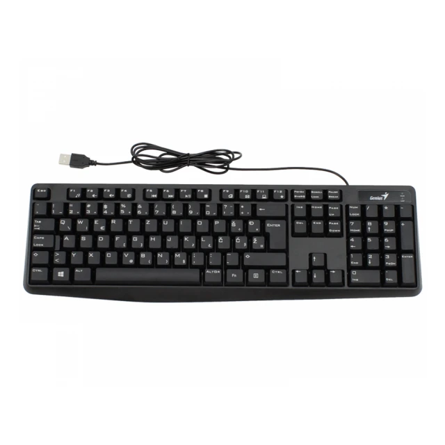 Tastatura USB Genius KB-117 YU Crna