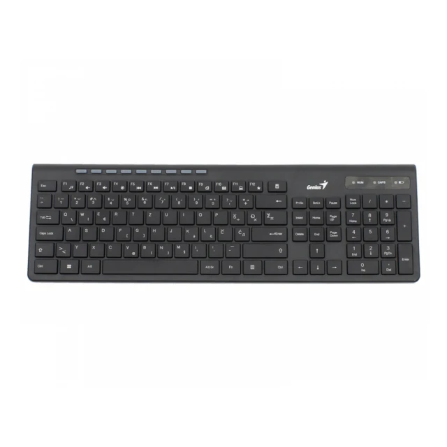 Tastatura USB Genius SlimStar 7230, YU, Black,2,4GHZ,KB