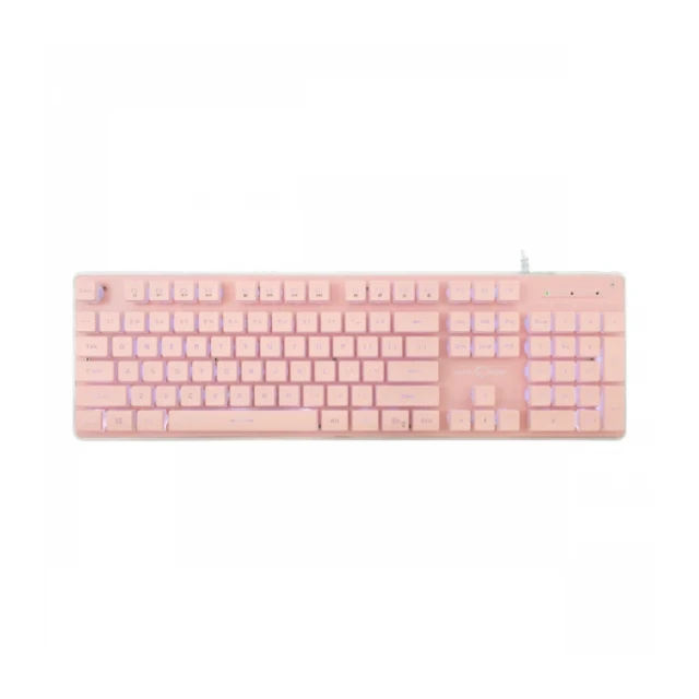 Tastatura White Shark TACHI Full Layout/Membranska/RGB/Pink/US