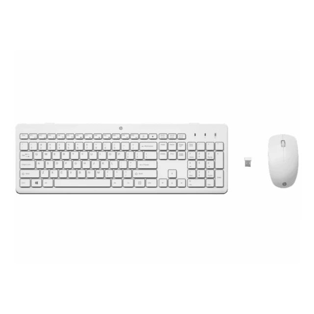 Tastatura+miš HP 230 bežični set/US/3L1F0AA/bela