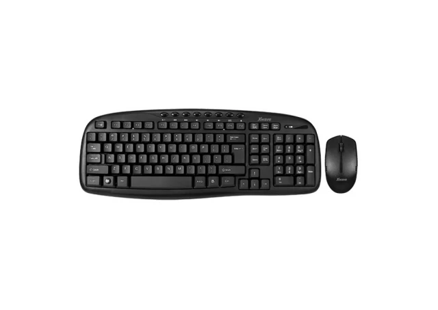 SET WIRELESS XWAVE BK02 TASTATURA I MIS