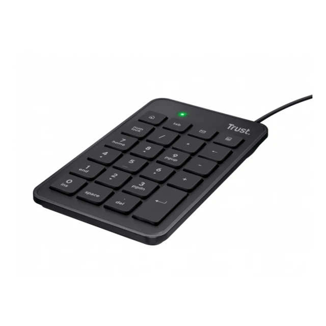 Tastatuta TRUST XALAS USB numerička/crna