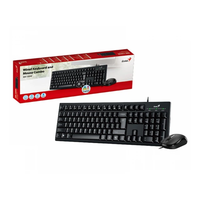 Tast+Mis USB Genius KM-100SE YU Black