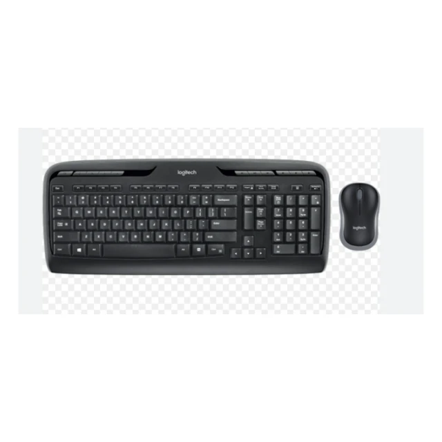 Tast+Mis USB Wireless Logitech MK330 Desktop US Black 920-003989