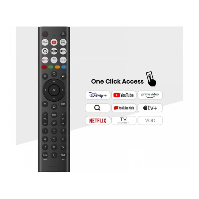 Televizor Hisense H32A4Q Smart, LED, HD Ready, 32"(81cm), DVB-T/T2/C/S/S2