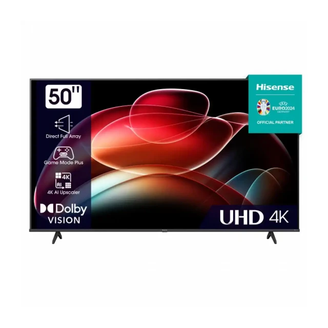 Televizor Hisense H50A6K Smart, LED, 4K UHD, 50"(127cm), DVB T/C/T2/S2