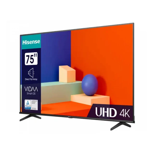 Televizor Hisense H75A6K Smart LED, 4K UHD, 75"(190cm), DVB T/C/T2/S2