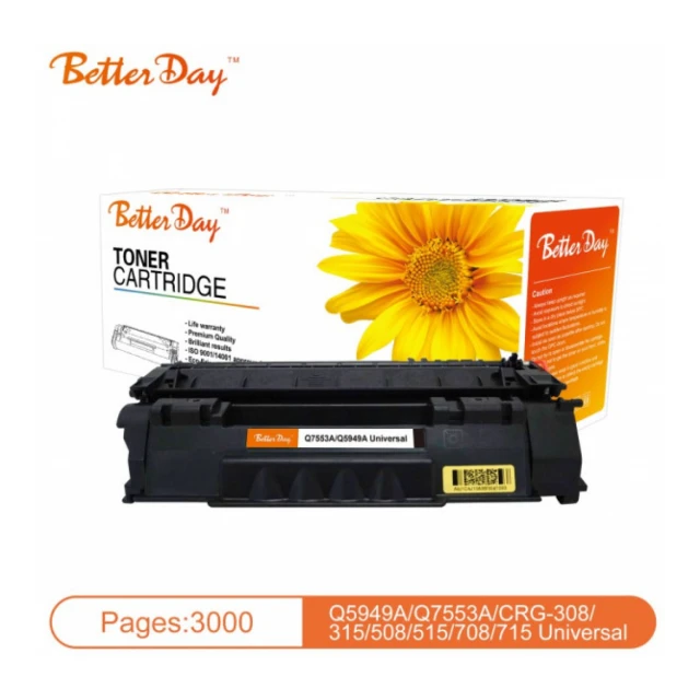 Toner BetterDay 1160/1320/P2015 Q5949A/Q7553A zam. kaseta za HP 3k