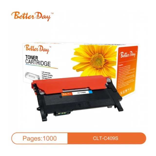 Toner BetterDay CLT-C409S CLP-310/315/310N/315W zam. toner kasetaza Samsung  Cyan 1K