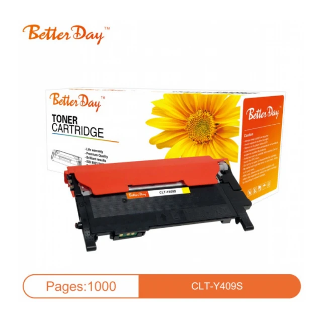 Toner BetterDay CLT-Y409S CLP-310/315/310N/315W zam. toner kaseta za Samsung Yellow 1K