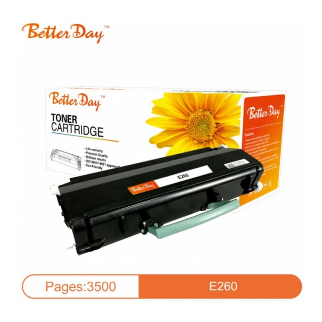 Toner BetterDay E260 E260A21A zam. kaseta za LEXMARK  3.5k