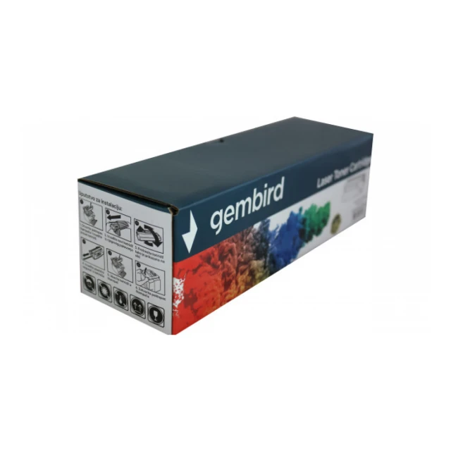Toner Gembird CF541A/CF401A/CRG-054/CRG-045 C zam. kaseta za HP Cyan 1.3k