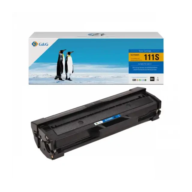 Toner G&G Samsung MLT-D111S (M2022/M2022W/M2070) NEW Chip
