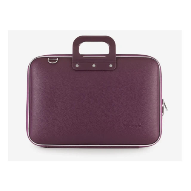 Torba BOMBATA Classic Vinil 15" Plum Purple