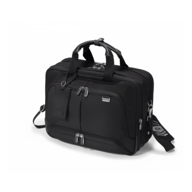 Torba za laptop Dicota Eco Top Traveller Twin Pro D30844-RPET 15.6" crna