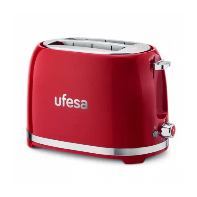 Toster Ufesa classic PinUp Rojo/snaga 850W/crveni