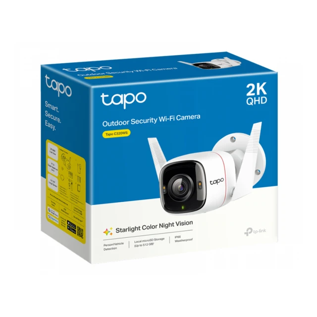 TP-LINK C320WS Outdoor Security Wi-Fi Camera 