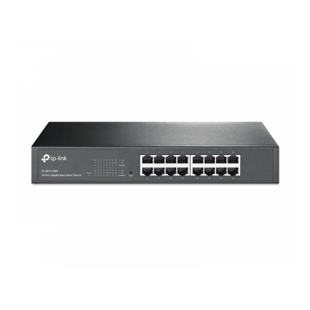 TP-LINK TL-SG1016DE 16-Port Gigabit Desktop/Rackmount Switch metalno kućište 