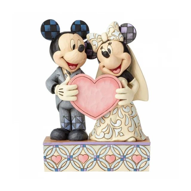 Two Souls, One Heart (Mickey Mouse & Minnie Mouse Figurine)