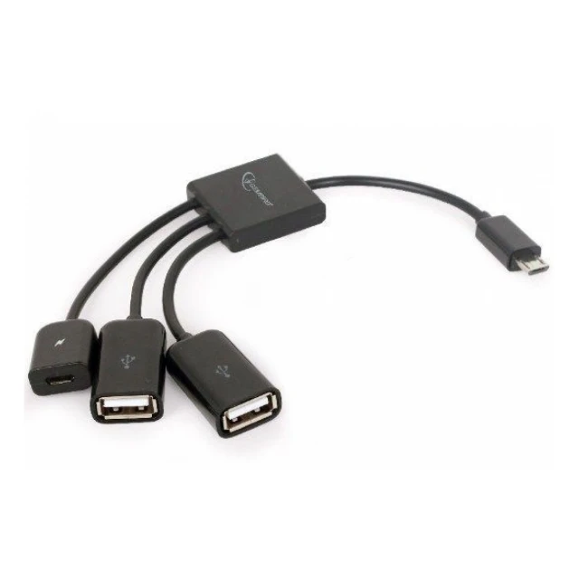 UHB-OTG-02 Gembird OTG HUB 2xUSB na microUSB