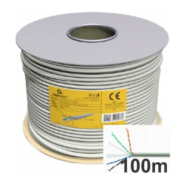UPC-6004SE-SOL/100 Gembird UTP cat.6 Indoor solid CCA kotur 100m