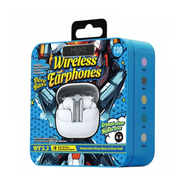 Urban Beatz Wireless Earphone White